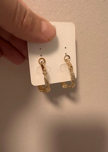 Diğer Xuping rose gold küpe