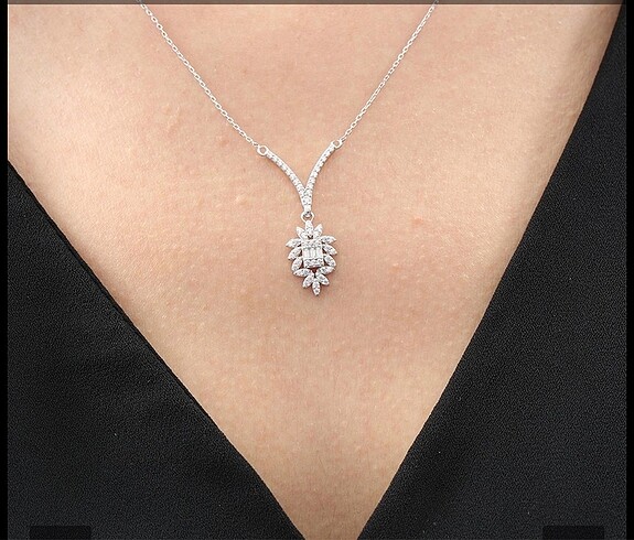 Tasarımcı Mia La Vento Gümüş set