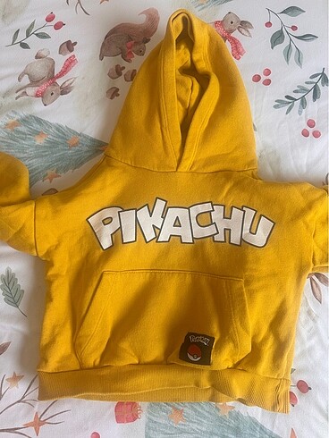 24-36 Ay Beden Zara Pikachu sweatshirt