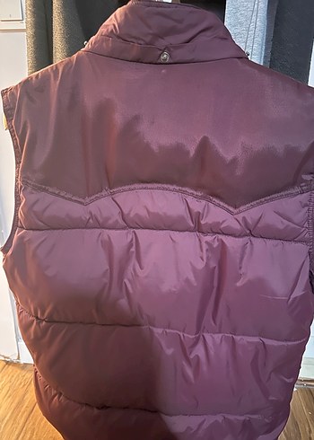 Bordo Erkek Yelek - Görsel 3