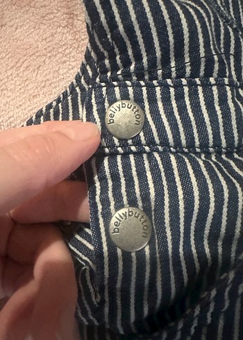 Bellybutton Erkek Çocuk Çizgili Salopet - Görsel 4