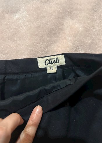 Beymen Yünlü Mini Etek Volan Detaylı - Görsel 3