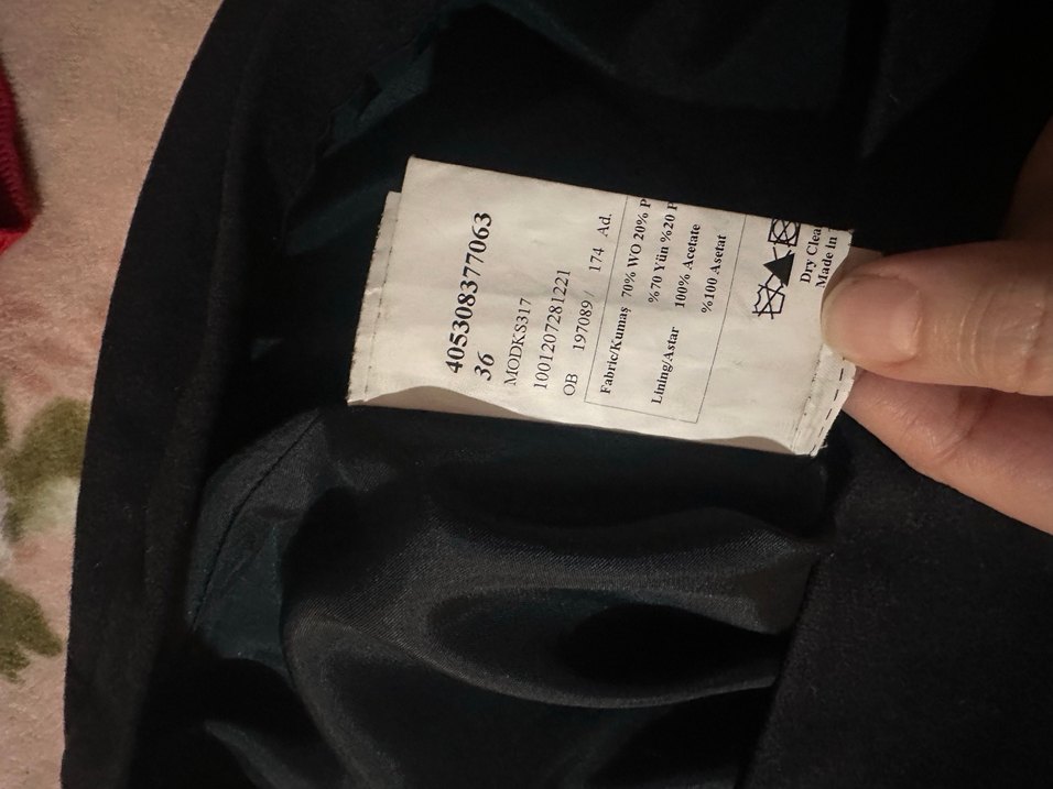 Beymen Yünlü  Mini Etek Volan Detaylı - Görsel 5