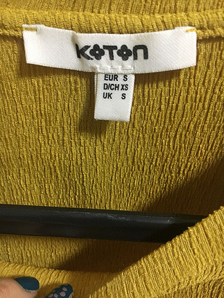 s Beden Kollari detayli bluz 