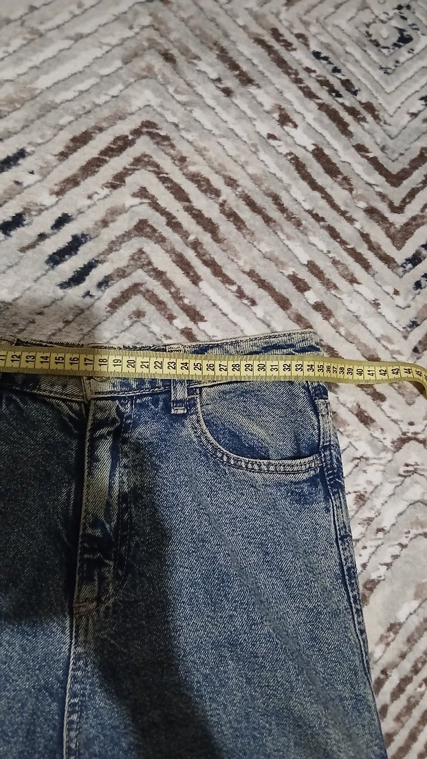 y2k streetwear mavi kargo jean — görsel 9/11