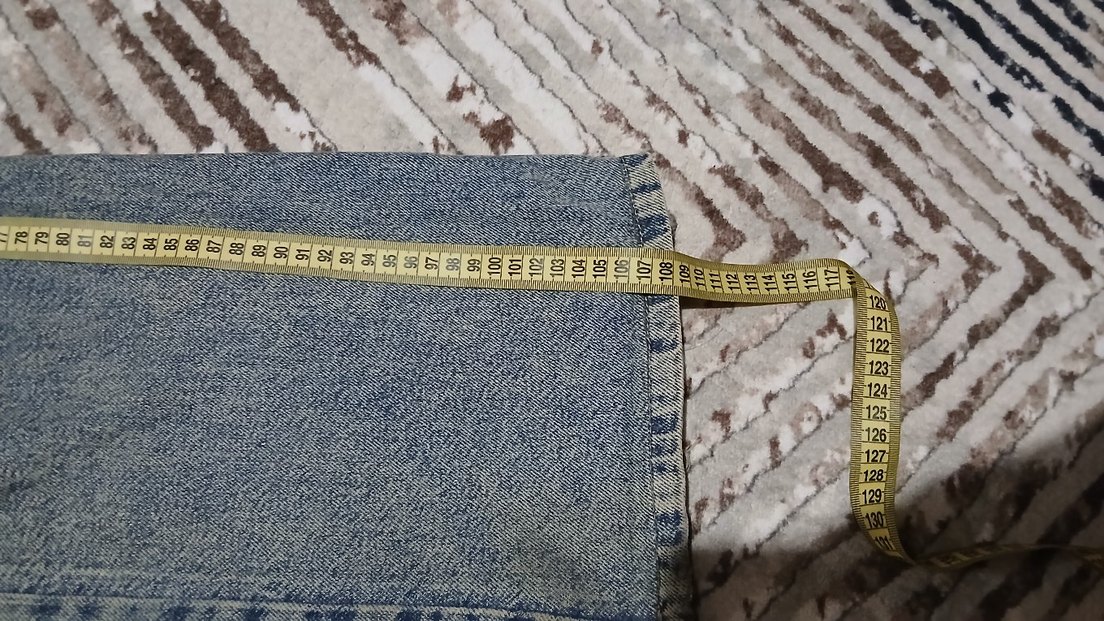 y2k streetwear mavi kargo jean — görsel 8/11