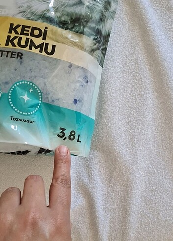  Silika Kristal Kedi Kumu 3.8 Lt × 1adet 