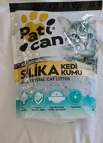 Silika Kristal Kedi Kumu 3.8 Lt × 1adet 