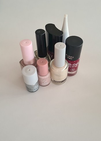 18adet Çok Renkli Oje - Görsel 8