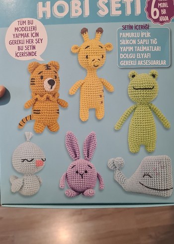 Amigurumi Hobi Seti - Mini Modeller - Görsel 2