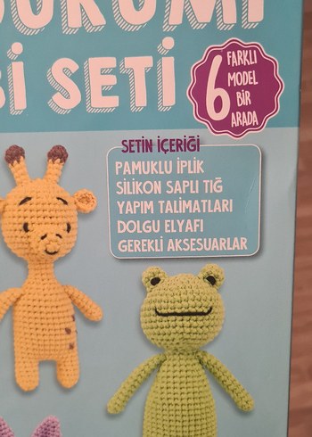 Amigurumi Hobi Seti - Mini Modeller - Görsel 4
