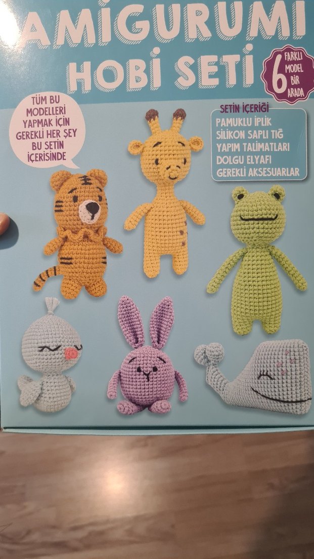 Amigurumi Hobi Seti - Mini Modeller - Görsel 2