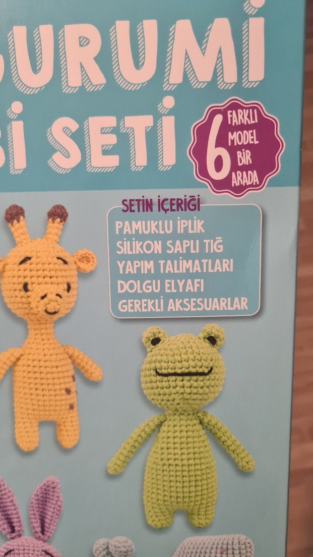 Amigurumi Hobi Seti - Mini Modeller - Görsel 4