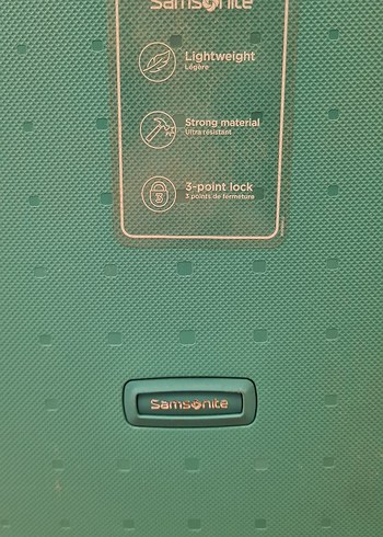 samsonite Turkuaz  Valiz - Görsel 4
