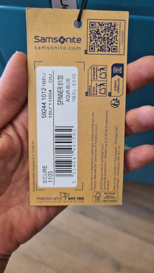 samsonite Turkuaz  Valiz - Görsel 3