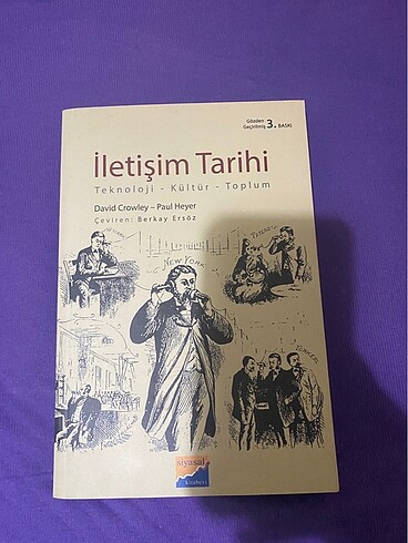 İletişim tarihi ve basın tarihi kitapları