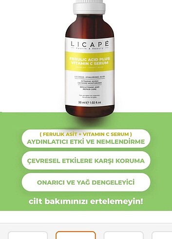 C vitamini serum