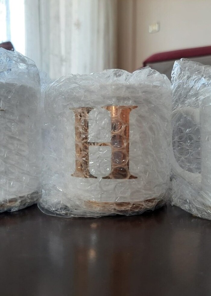 HARFLI KUPA BARDAĞI  - Görsel 2