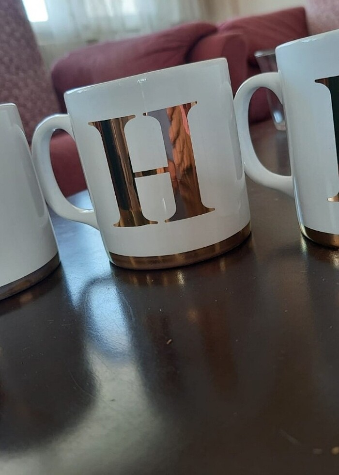 HARFLI KUPA BARDAĞI  - Görsel 3