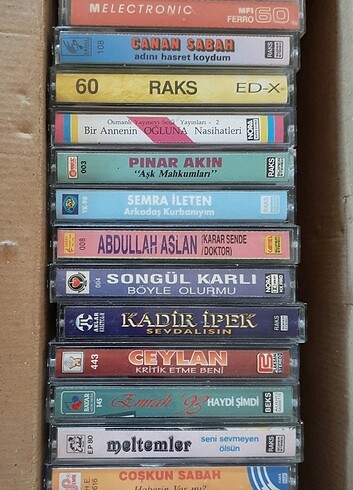 Nostaljik Orijinal Kasetler - Görsel 2