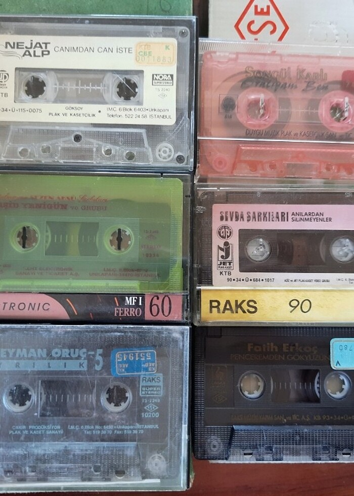 Nostaljik Orijinal Kasetler - Görsel 5