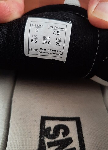 39 Beden Vans Old Skool Unisex Ayakkabı 