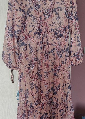 Şifon elbise - Görsel 4