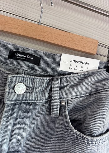 s Beden Gri Kadın Denim Regular Fit Jean