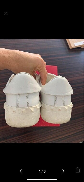 37 Beden beyaz Renk Valentino snekers