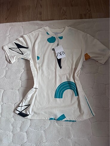 11-12 Yaş Beden Zara çocuk t shirt