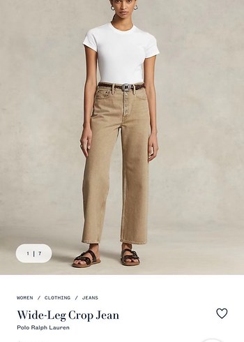 Polo Ralph Lauren Ralph Lauren Dugmeli Kahverengi Kot Pantolon