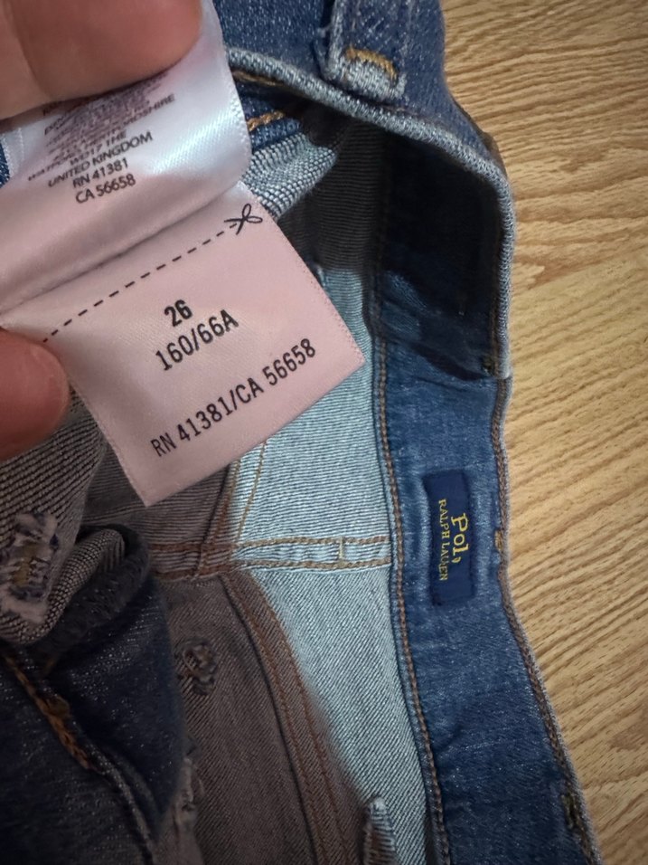 Kadın Mavi Bağcıklı Bol Kesim Denim Pantolon - Görsel 5