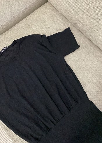 Bershka Siyah Mini Kadın Elbise