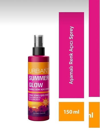 Urban Care Summer Glow Saç Renk Açıcı Sprey - Görsel 3