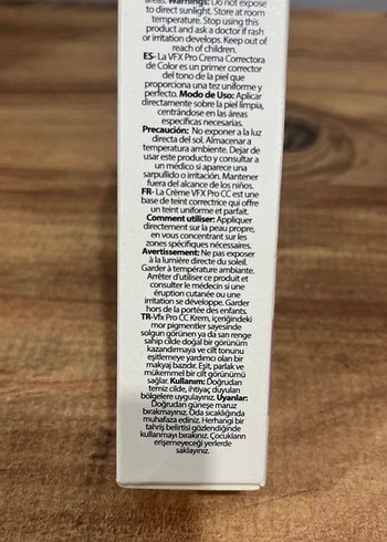 Farmasi VFX Pro CC Krem Bej Ton - Görsel 2