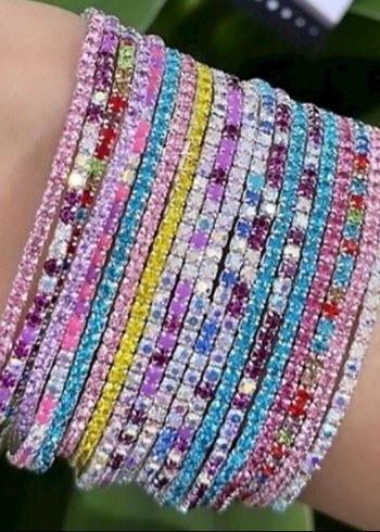 Accessorize Payet İşlemeli Renkli Bohem Bilezik