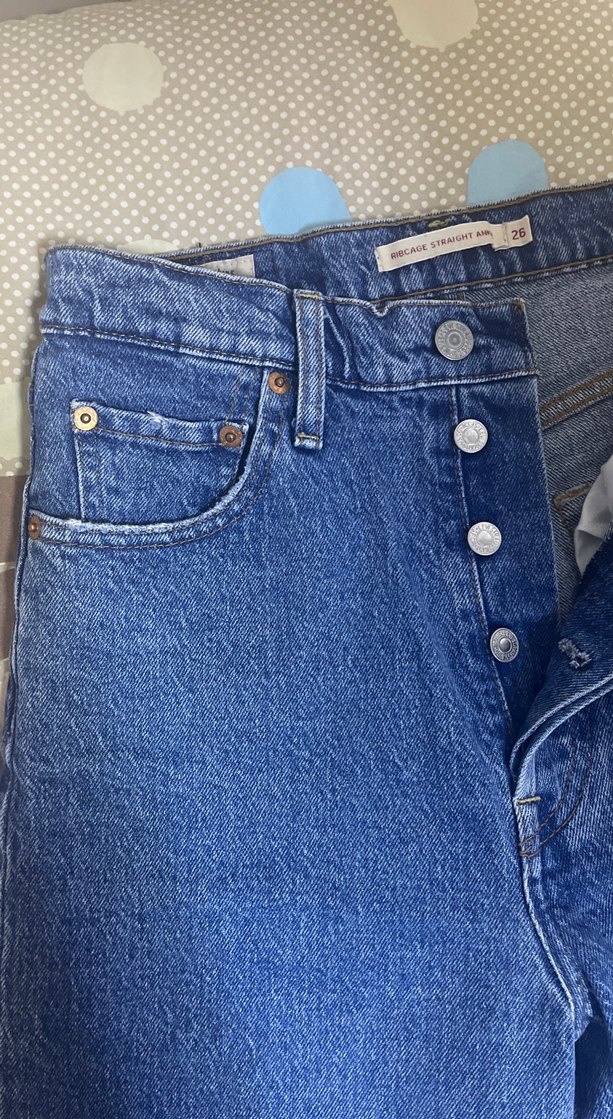 LEVİS Ribcage straight ankle Denim Jean — görsel 2/10
