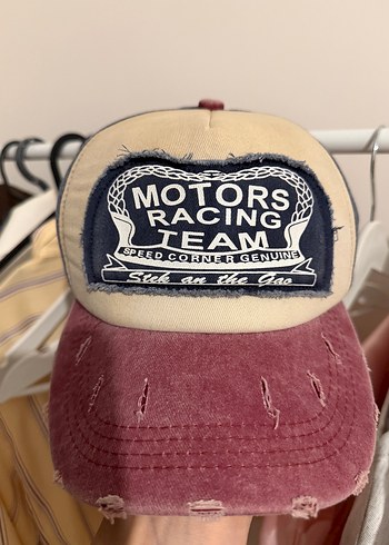 American Vintage Retro Yaris Temali Vizon Bordo Kap