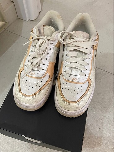 36,5 Beden beyaz Renk Nike Af1 shadow orijinal ayakkabı