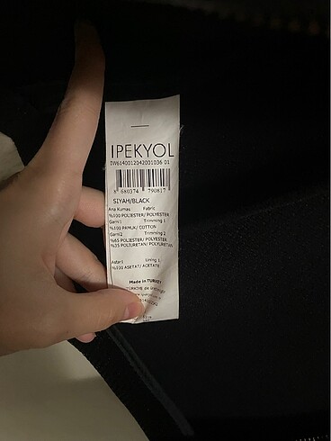 s Beden İpekyol denim ayrıntılı ceket