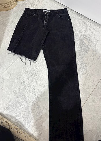 Diğer Asimetrik Siyah Denim Jean