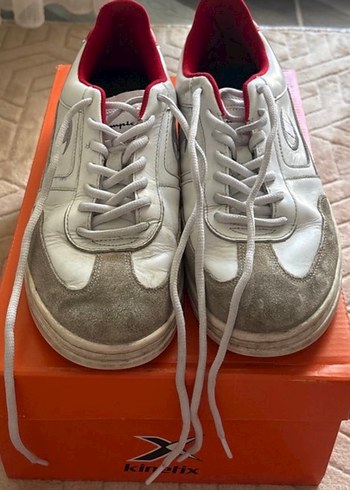 Skechers Kinetix Beyaz Deri Sneaker
