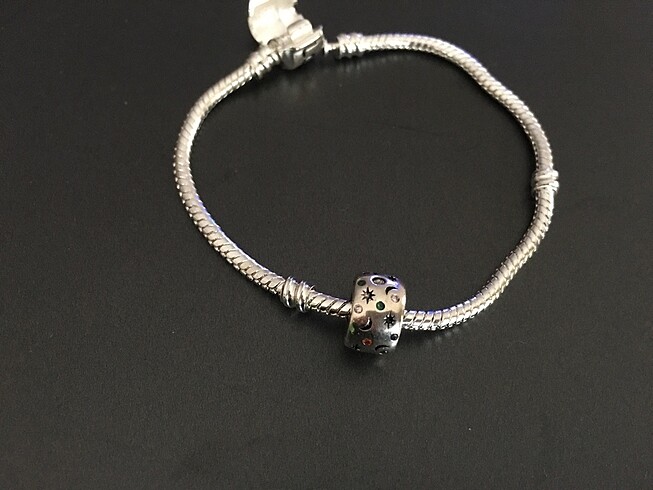  Beden Pandora gümüş charm