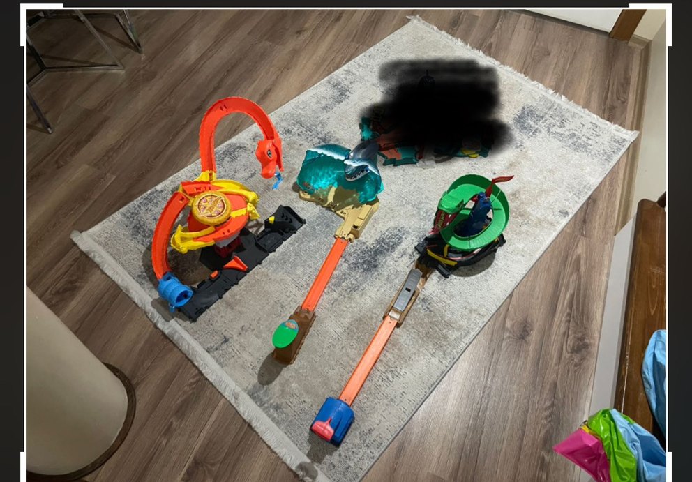 Hot wheels yarış seti parkur şehir yaratıkları toplu 4 set kaldı - Görsel 3