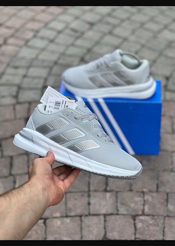 Nike Adidas Gri Spor Ayakkabi