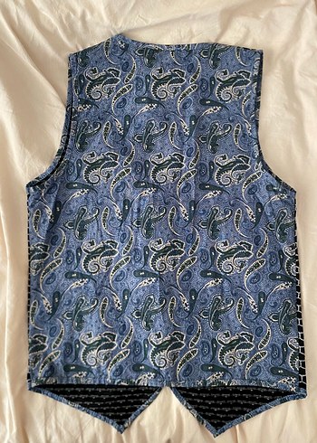 s Beden Düğmeli Vintage Yelek