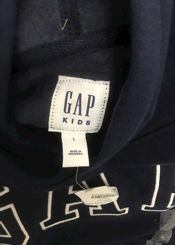12-13 Yaş Beden GAP Erkek Çocuk Kapüşonsuz Sweatshirt