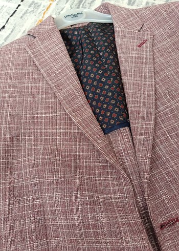 Bordo Regular Fit erkek cocuk Blazer Ceket - Görsel 2