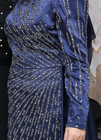 Tesettür abiye elbise 40-42 beden  - Görsel 5