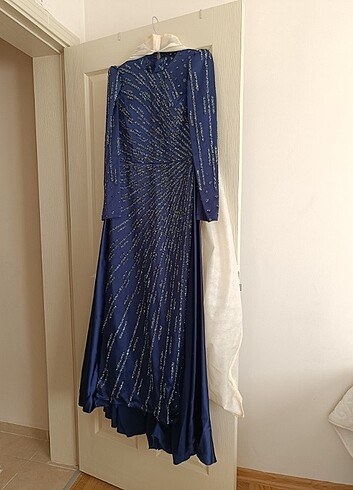 Tesettür abiye elbise 40-42 beden  - Görsel 9